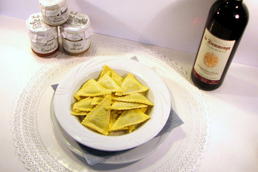 triangoli ricotta